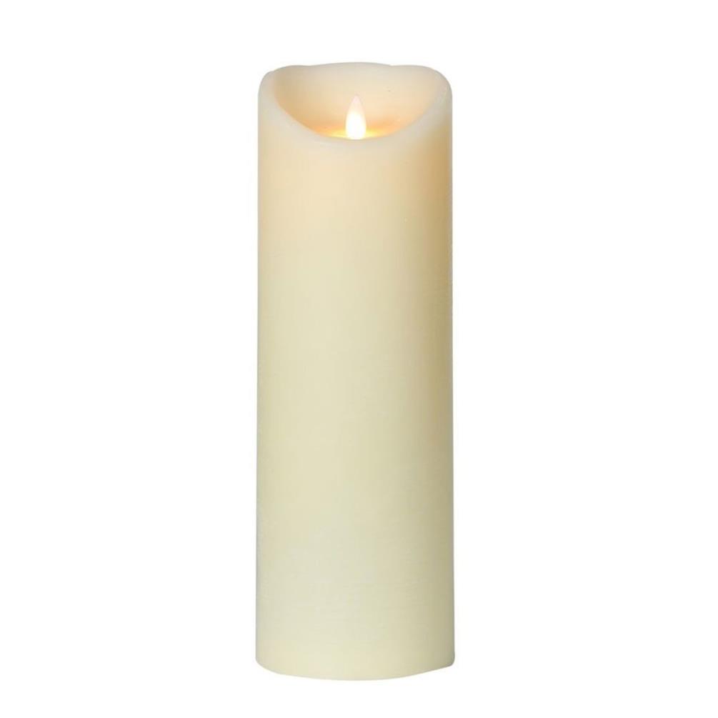 Elements Moving Flame LED Pillar Candle 30 x 10cm Extra Image 1